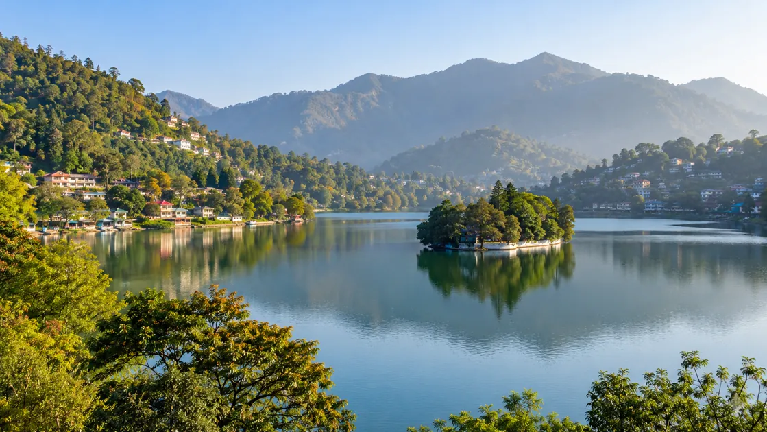 Bhimtal destination scenery