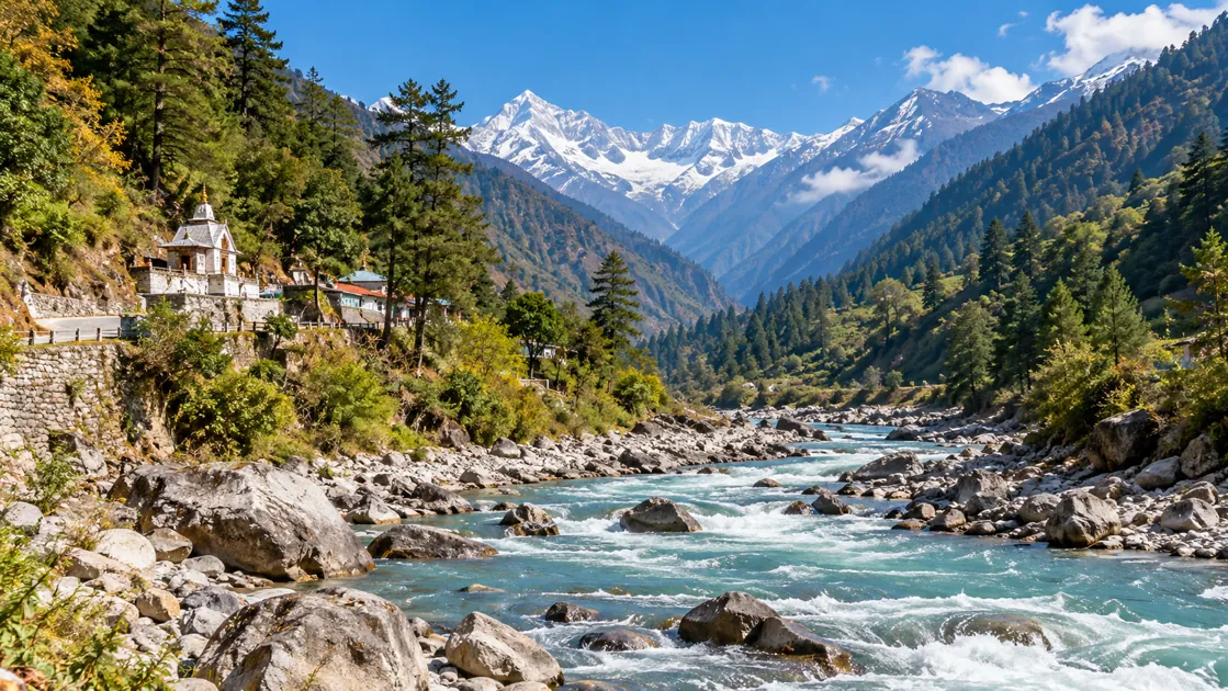Char Dham destination scenery