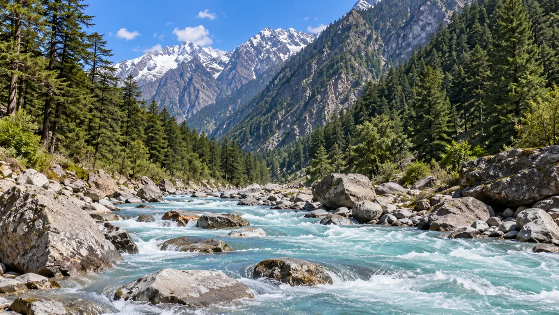 Gangotri destination scenery