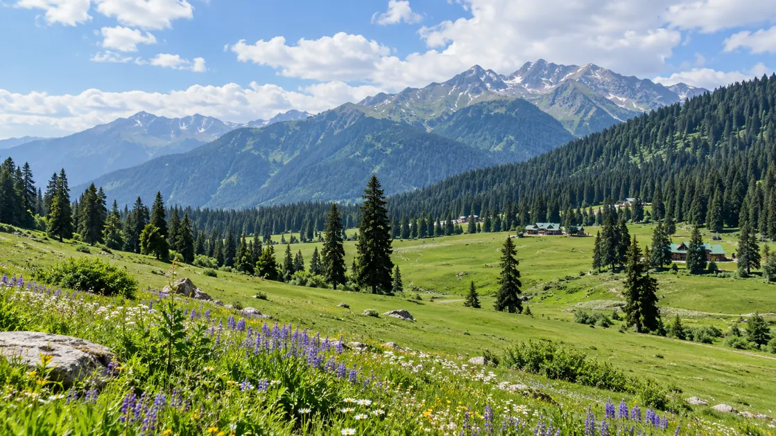 Gulmarg destination scenery
