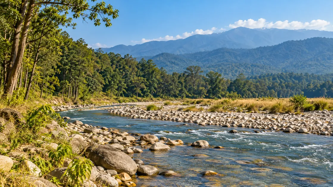Jim Corbett destination scenery