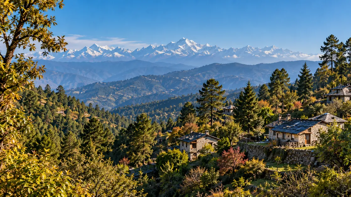 Mukteshwar destination scenery
