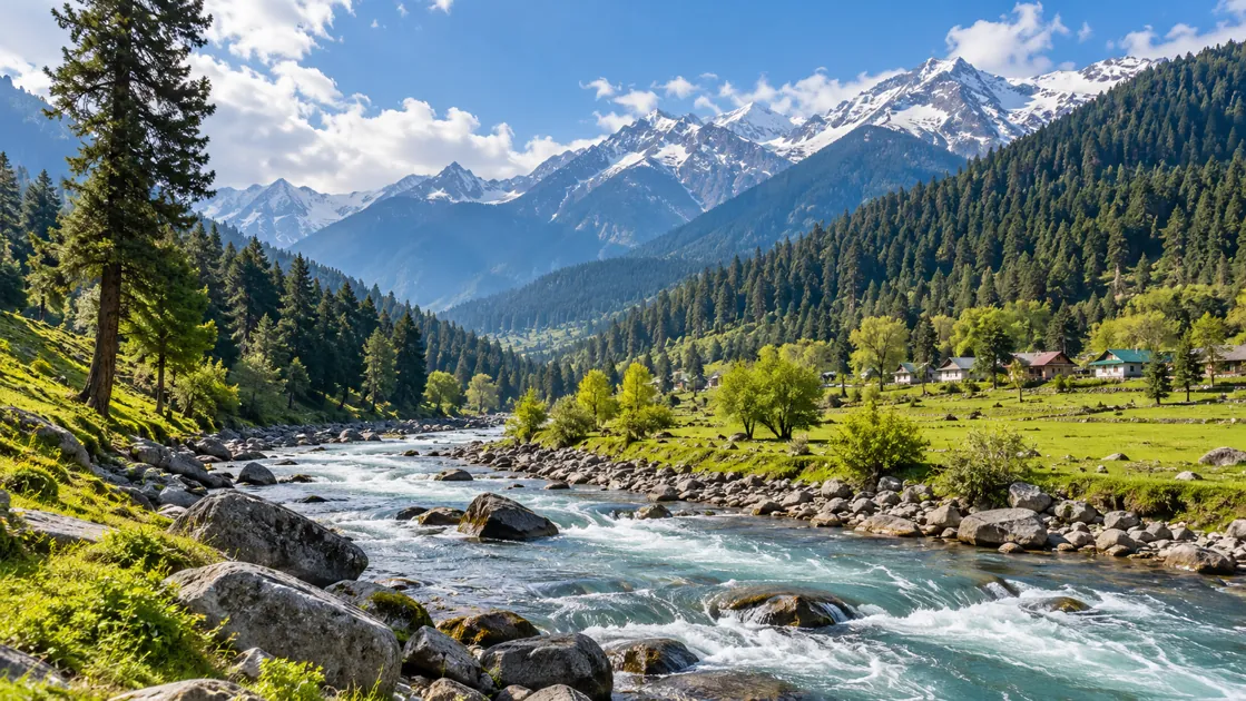 Pahalgam scenery for group road-trip planning