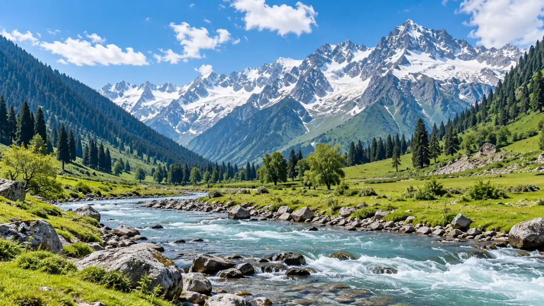Sonamarg scenery for group road-trip planning