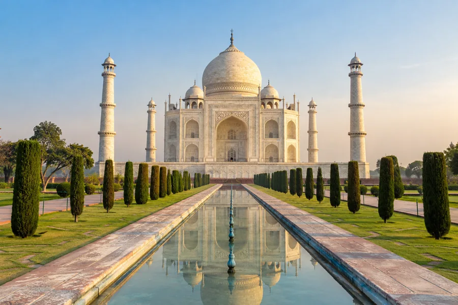 Agra scenery for group road-trip planning