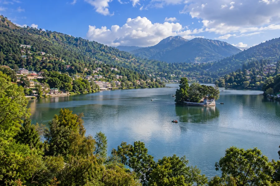Bhimtal destination scenery