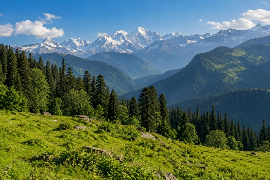 Chopta destination scenery