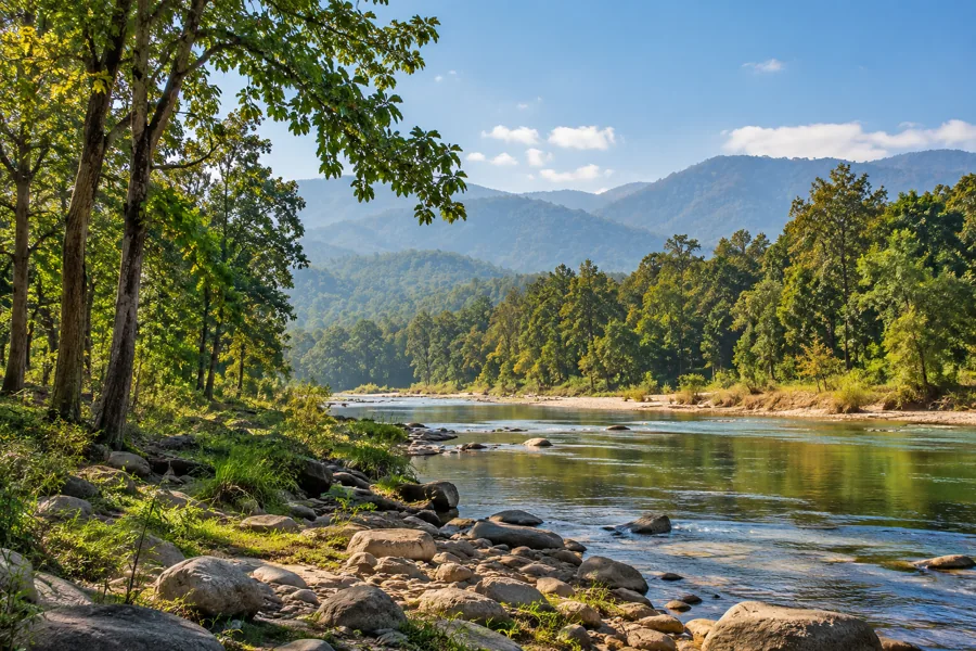Jim Corbett destination scenery