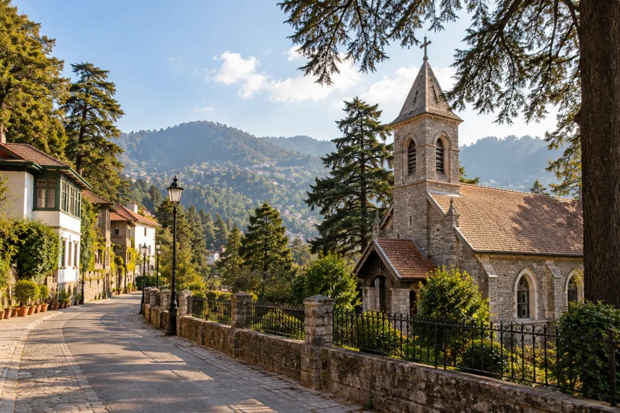 Kasauli destination scenery