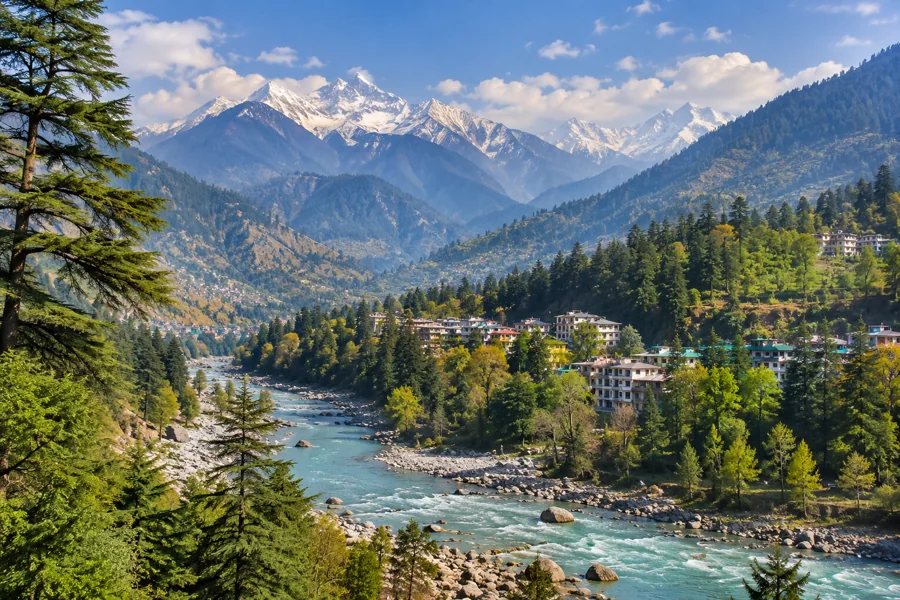 Manali destination scenery