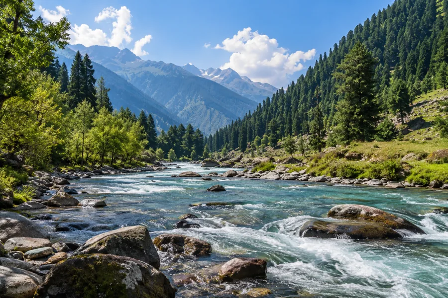 Pahalgam destination scenery