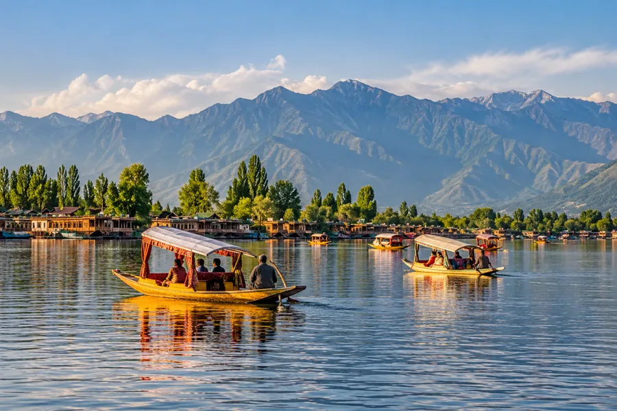 Srinagar scenery for group road-trip planning