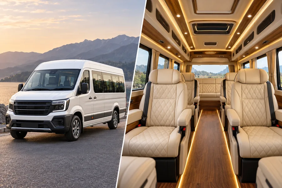 12 Seater Maharaja Urbania exterior reference