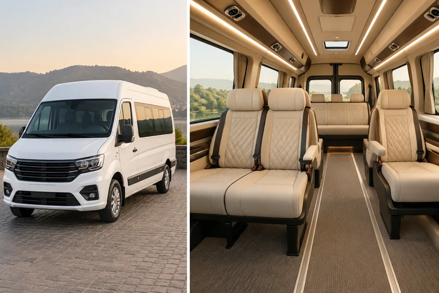 15 Seater Maharaja Urbania exterior reference