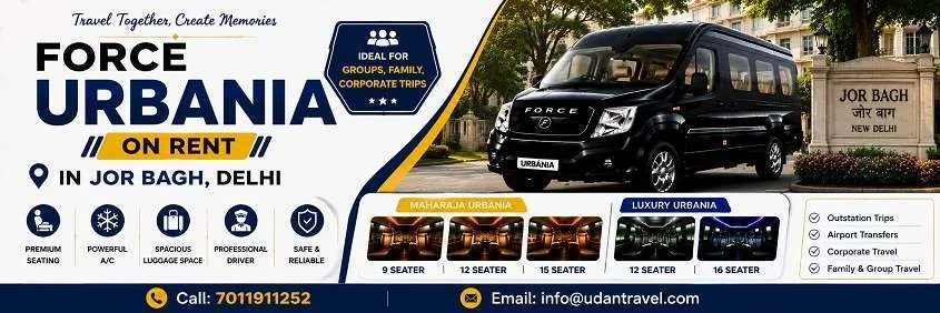 Force Urbania On Rent In Jor Bagh