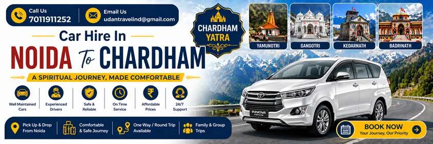 Car Hire In Noida To Chardham