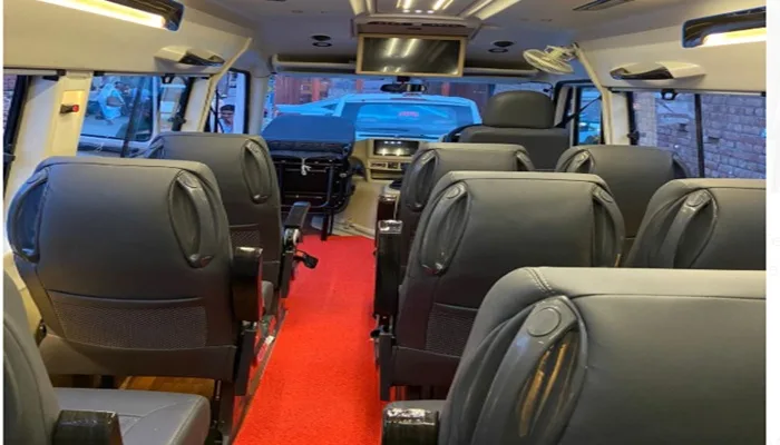 12 Seater Luxury Tempo Traveller