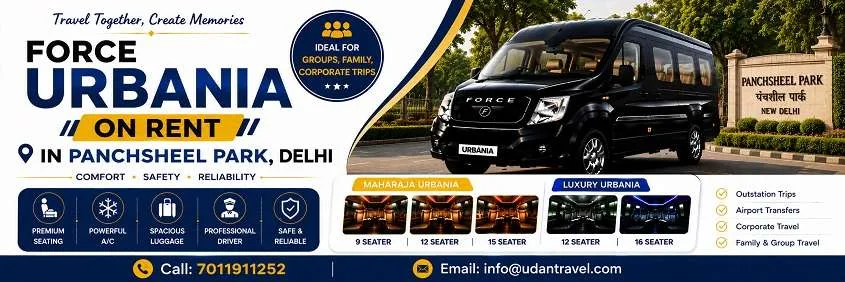 Force Urbania Hire In Panchsheel Park