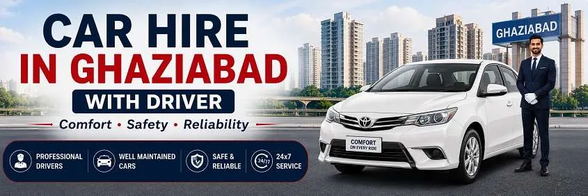 Car Hire In Ghaziabad With Driver — vehicle or destination photo