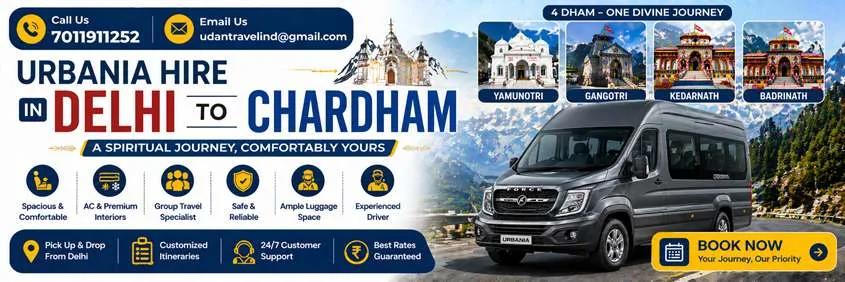 Urbania Hire In Delhi To Chardham