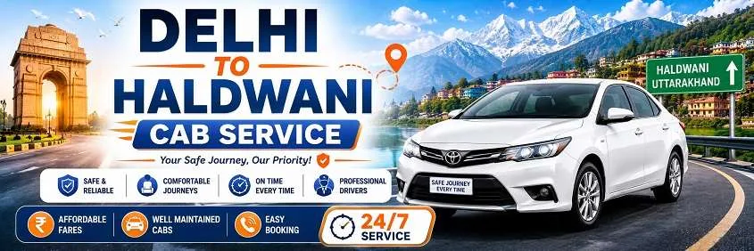 Delhi To Haldwani Cab Service — vehicle or destination photo