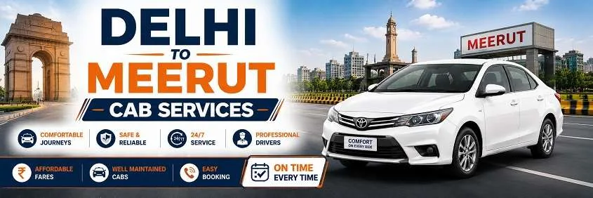 Delhi To Meerut Cab Services — vehicle or destination photo