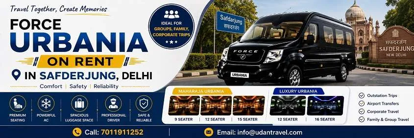Force Urbania On Rent In Safdarjung