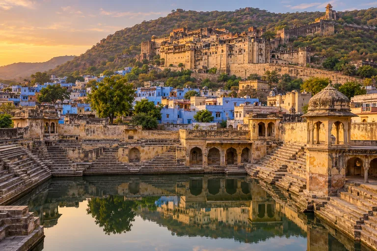 Bundi travel illustration