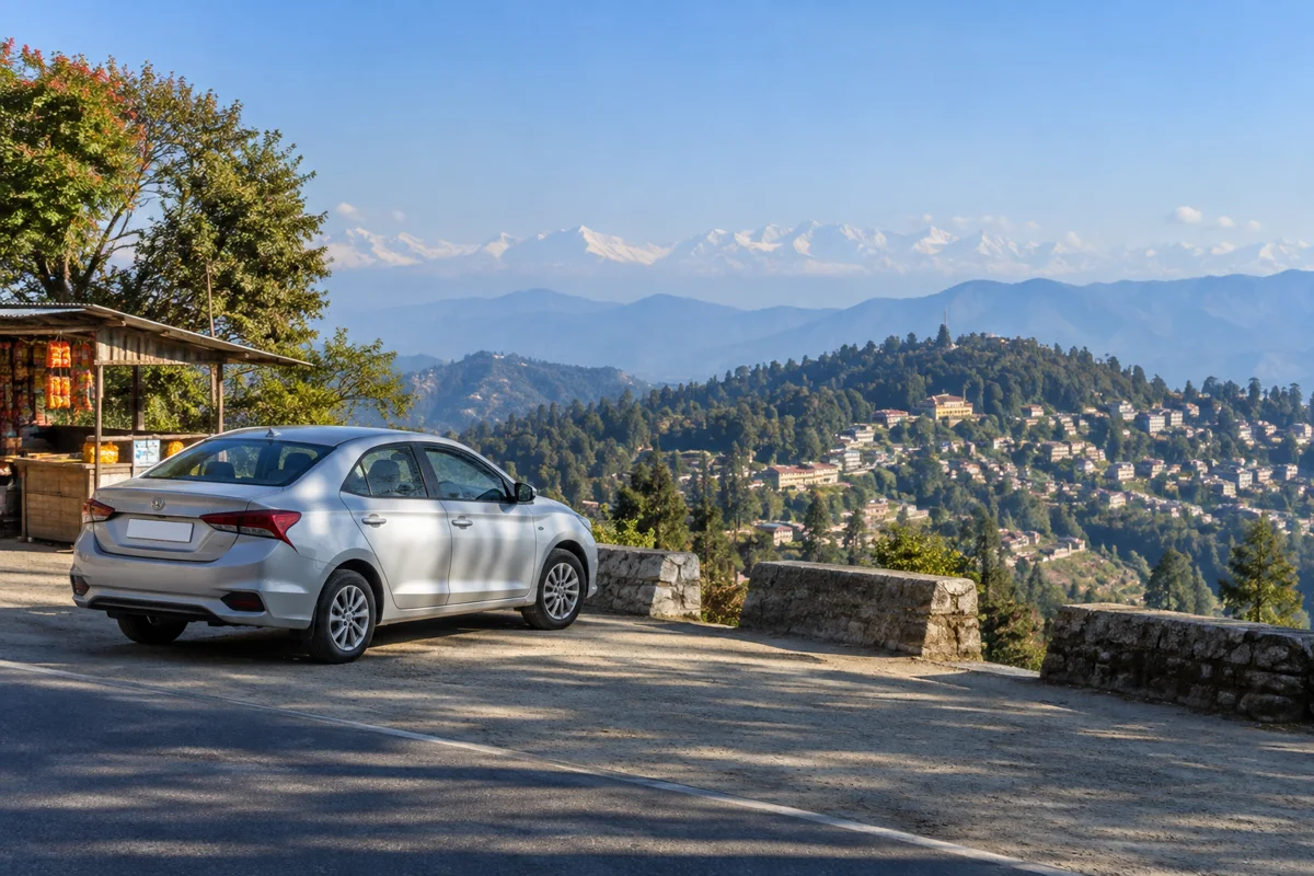 Almora travel scenery