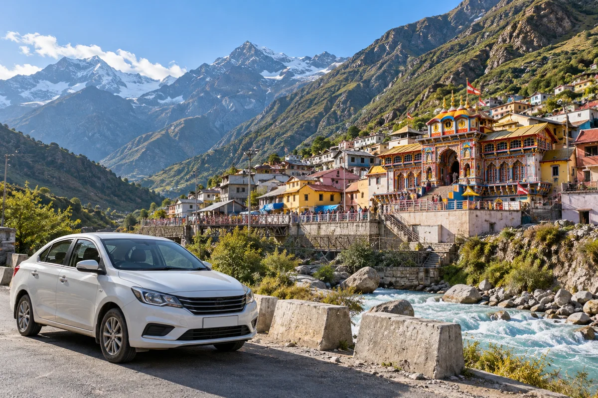 Badrinath travel scenery