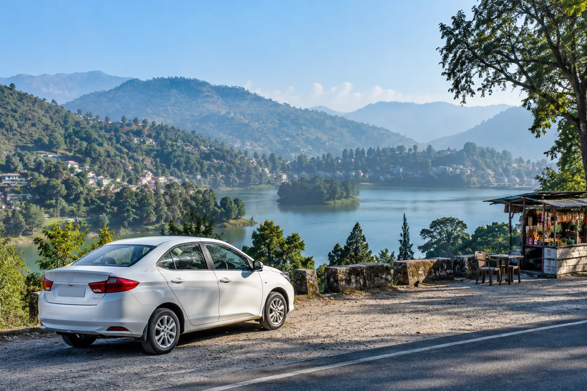 Bhimtal travel scenery