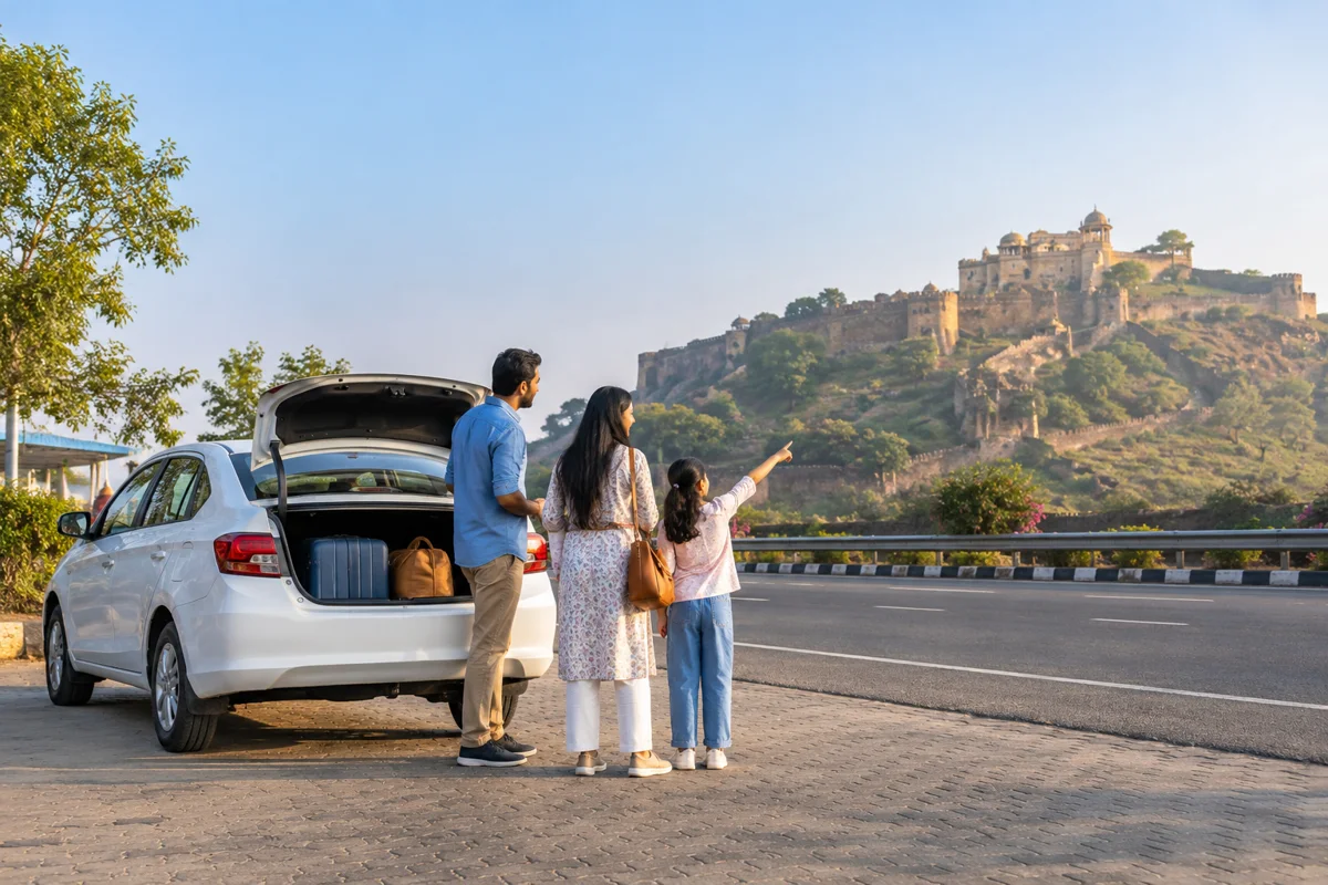 Delhi Multi City Car Tour with Driver travel scenery