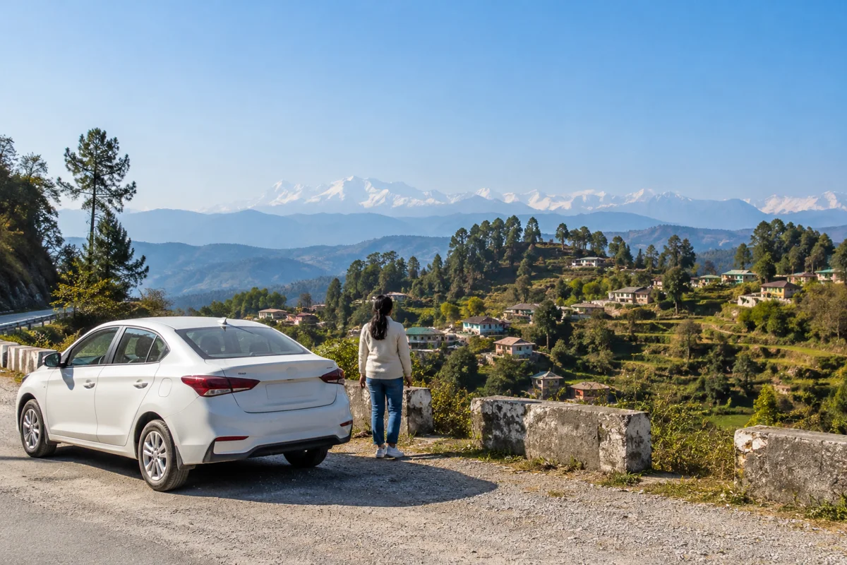 Dwarahat travel scenery
