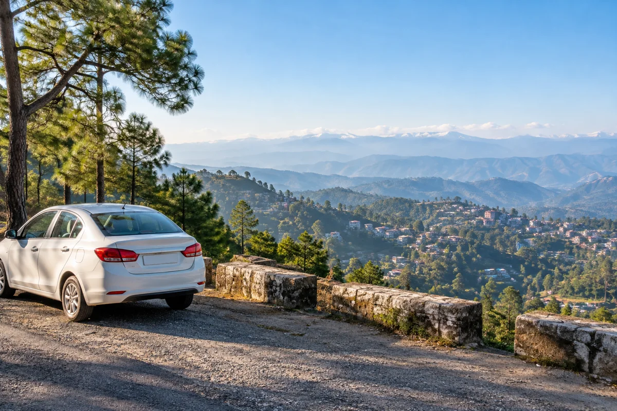Ranikhet travel scenery