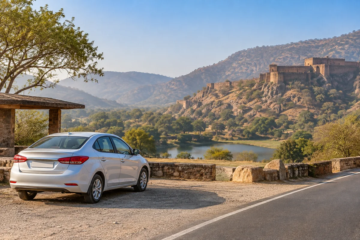 Sariska travel scenery