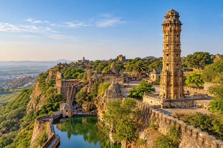 Chittorgarh travel illustration