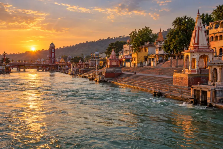 Haridwar travel illustration
