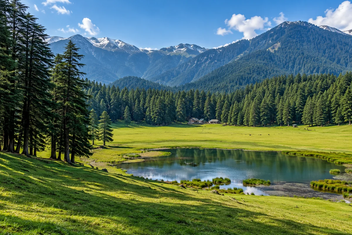 Dalhousie & Khajjiar destination landscape