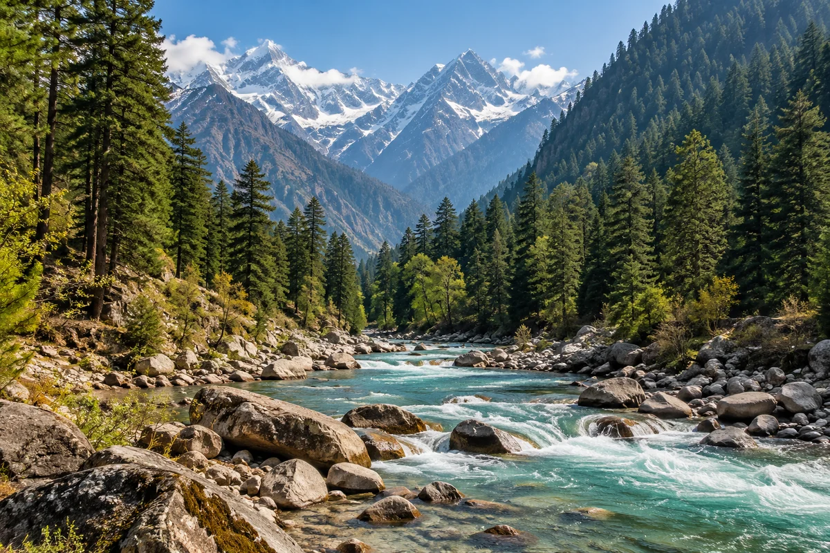 Kasol & Manikaran destination landscape