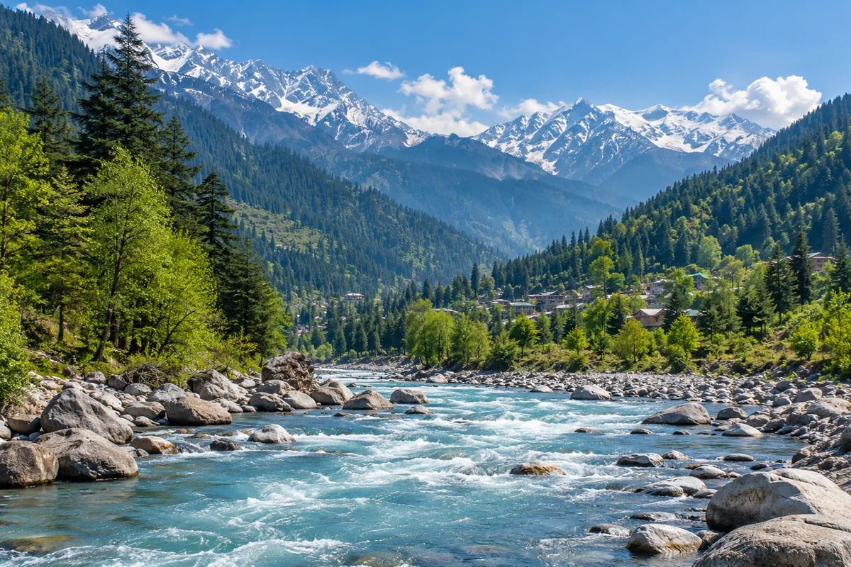 Manali & Solang Valley Himachal destination scenery