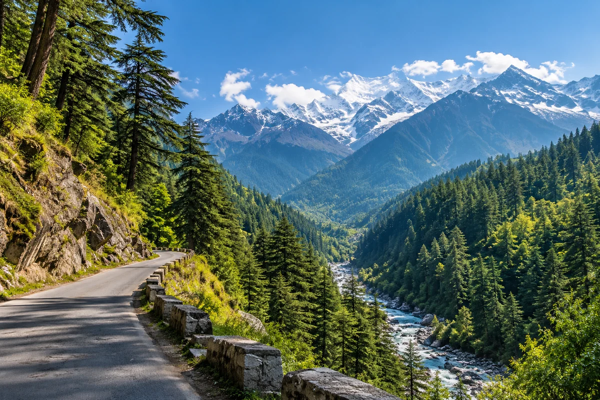 Shimla & Manali Himachal destination scenery