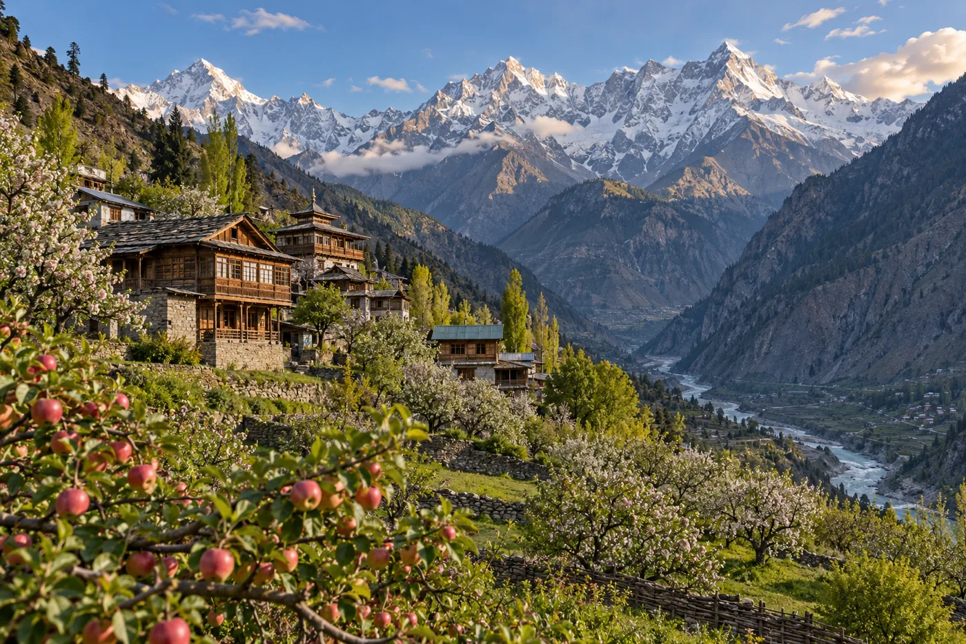 Kinnaur travel illustration