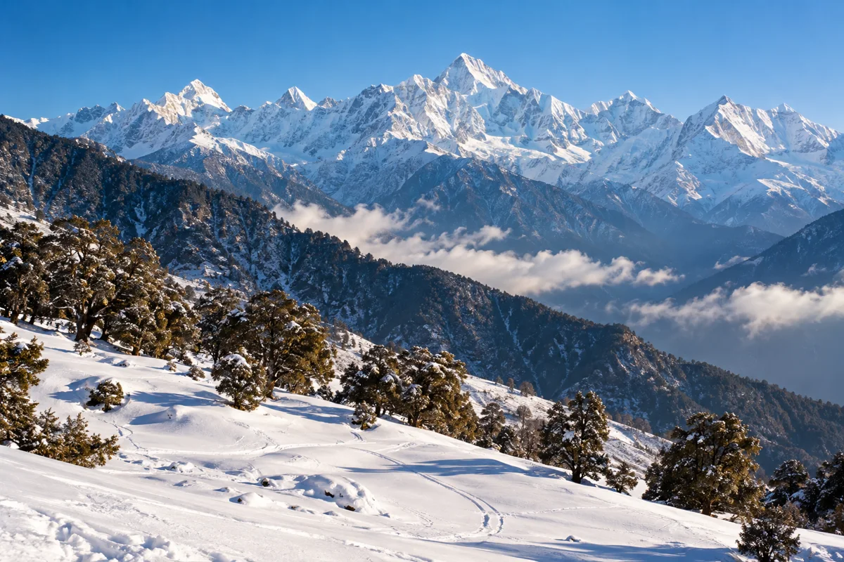 Auli & Joshimath destination scenery