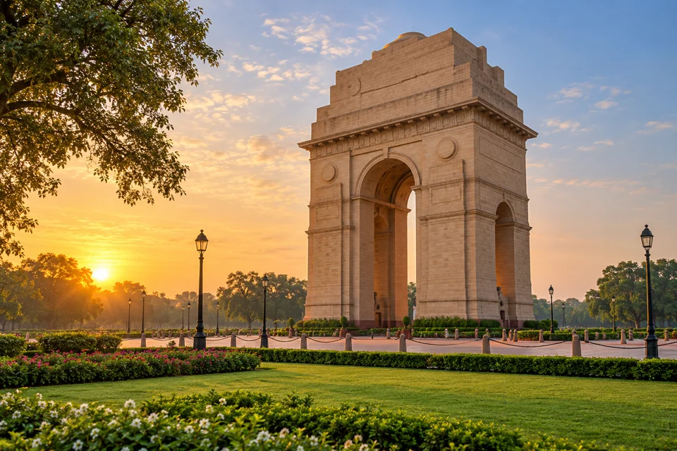 Delhi travel destination scenery