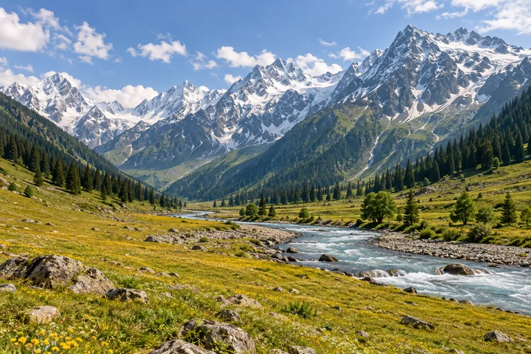 Sonamarg travel landscape