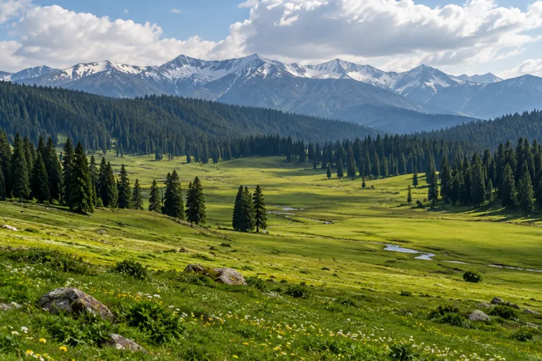 Yusmarg travel landscape