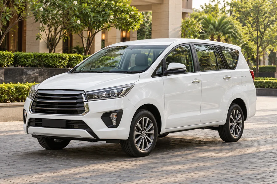 Innova Crysta cabin or vehicle reference