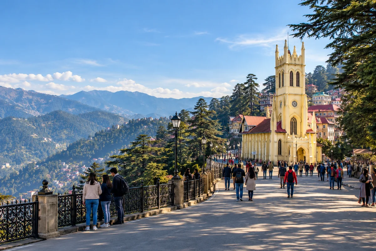 Shimla destination scenery