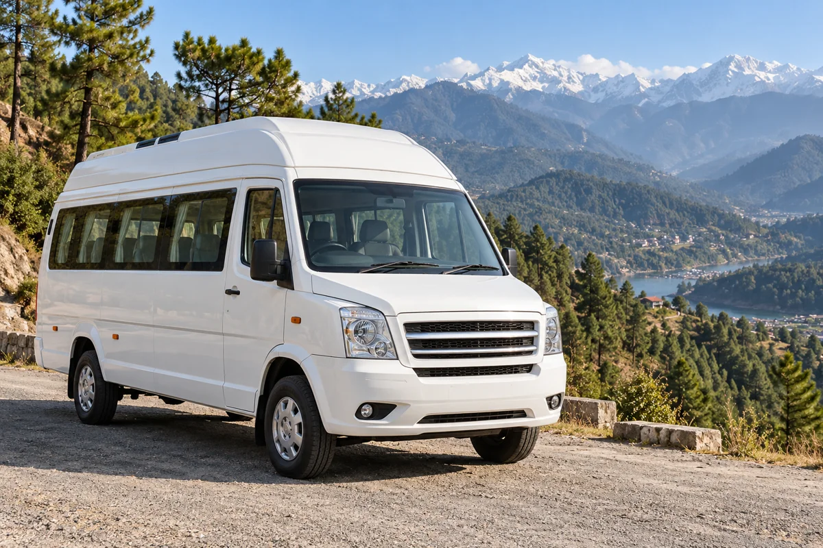 Tempo Traveller travel reference for Ghaziabad