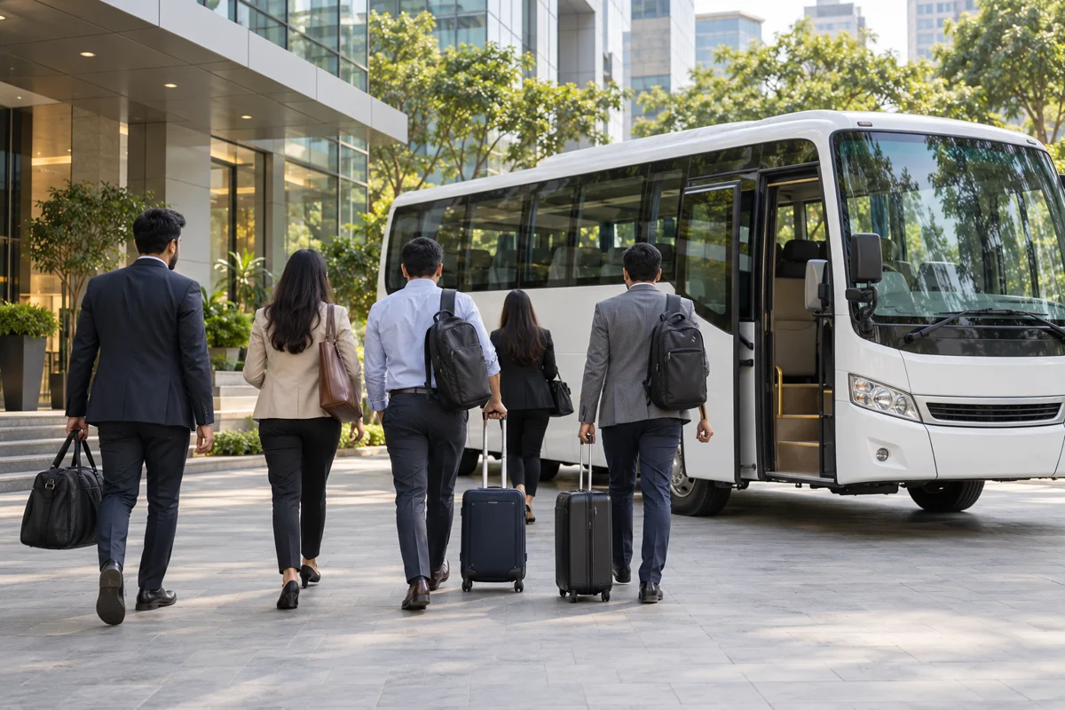 Corporate Transport travel reference for Noida